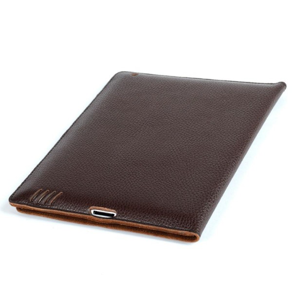 Étui pour iPad en cuir marron effet vieilli pour homme, 7,9 pouces 9,7